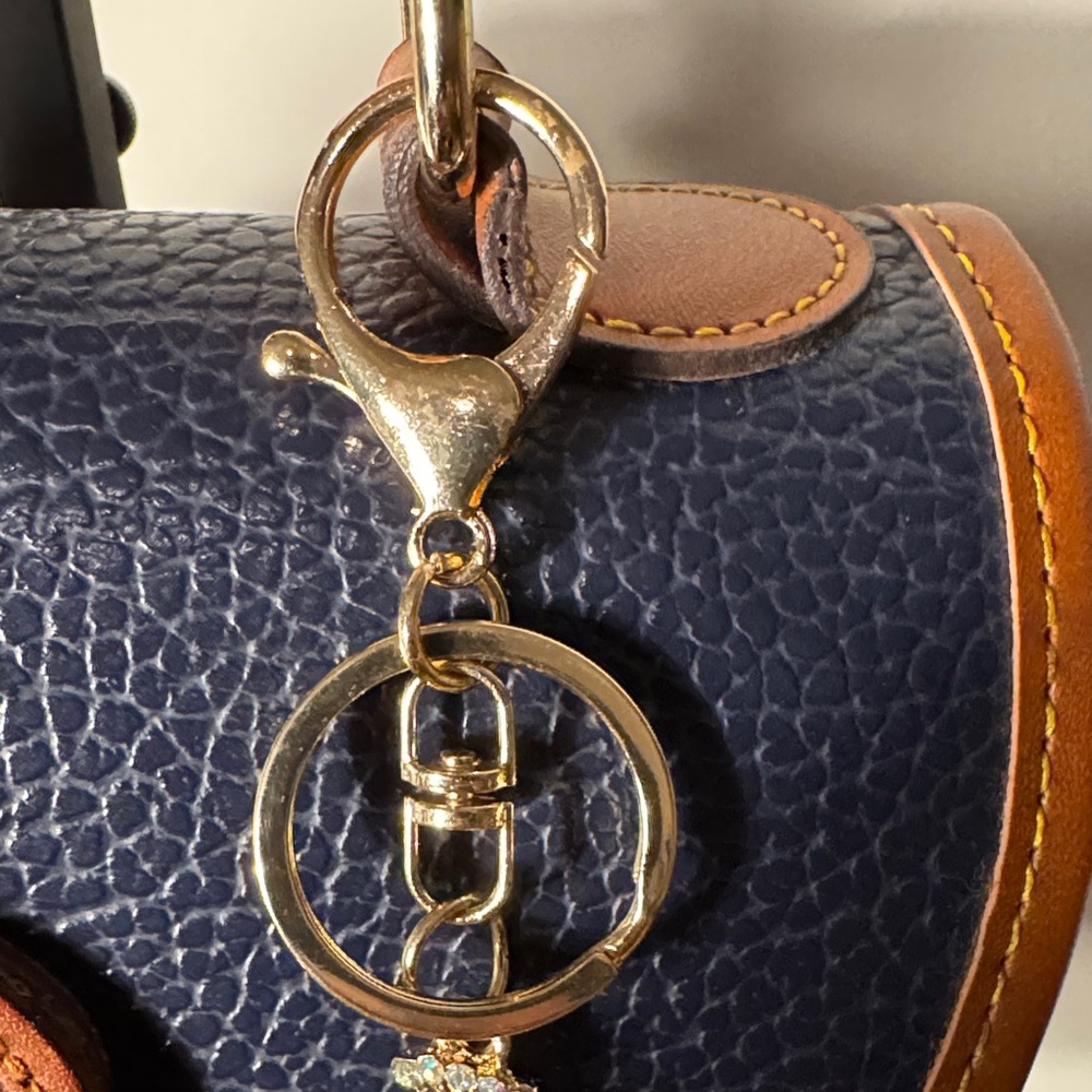 Colorful Peacock Keychain/ BagCharm - Picture 3 of 3